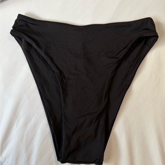 Black Ruffled Bikini Set - Picture 5 of 7